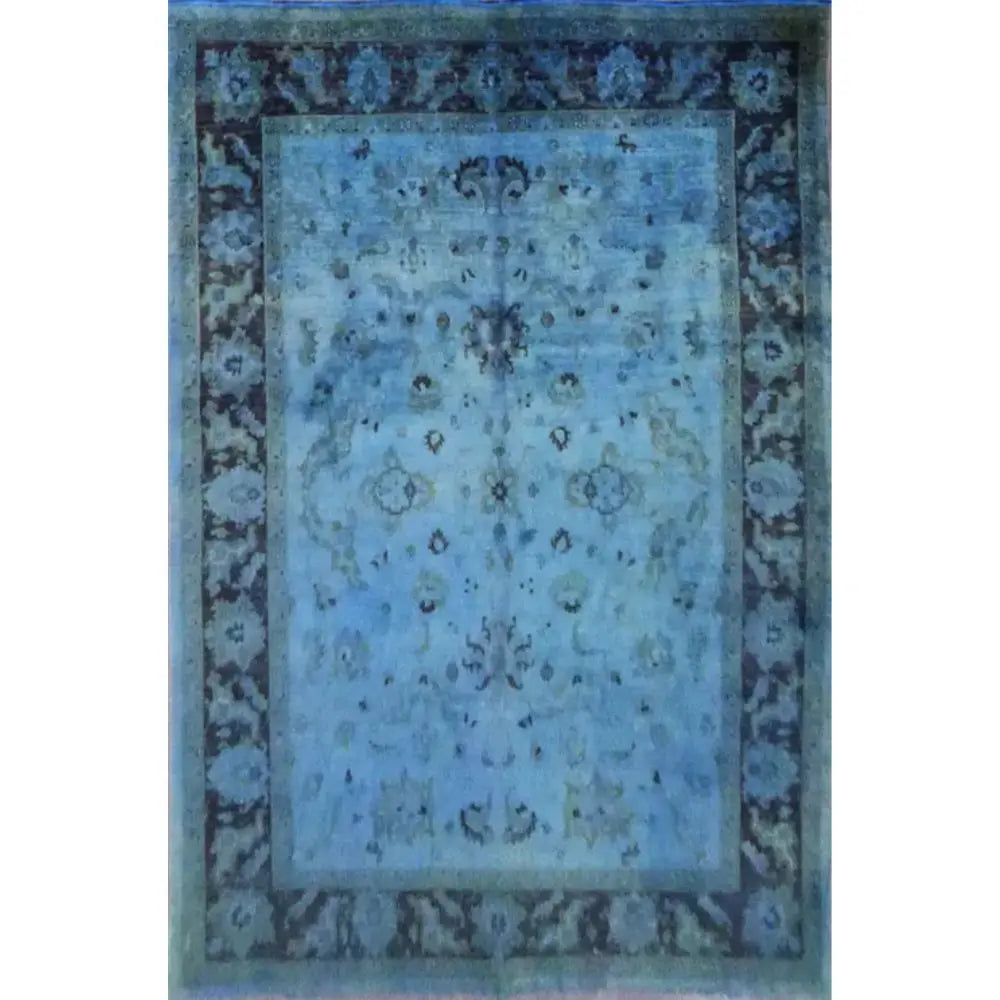 One Of The Kind Persian Tabriz Rug 10'7" x 7'10" zandirugs